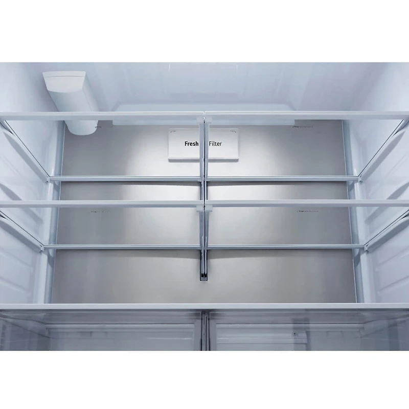 27 Cu. Ft. Stainless Counter-Depth 3-Door French Door Smart Refrigerator