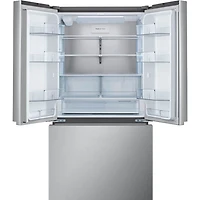 27 Cu. Ft. Stainless Counter-Depth 3-Door French Door Smart Refrigerator