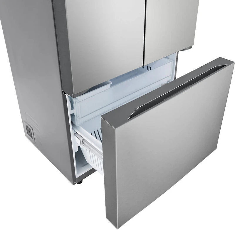 27 Cu. Ft. Stainless Counter-Depth 3-Door French Door Smart Refrigerator