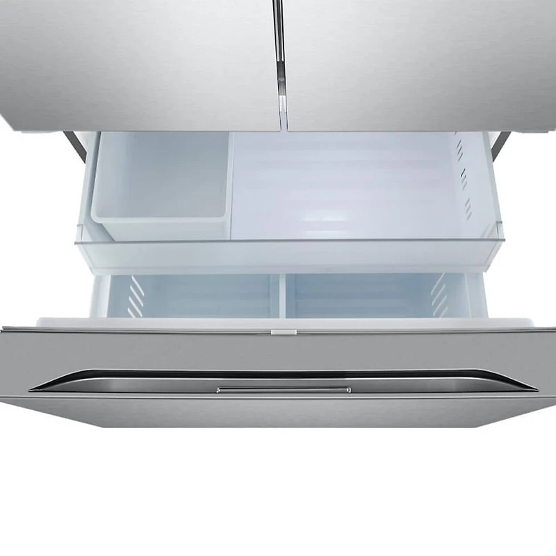 27 Cu. Ft. Stainless Counter-Depth 3-Door French Door Smart Refrigerator