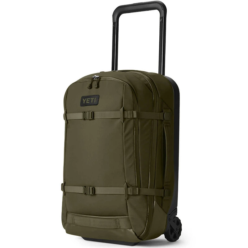 Crossover 35L 22 inch Wheeled Luggage Bag - Olive Green
