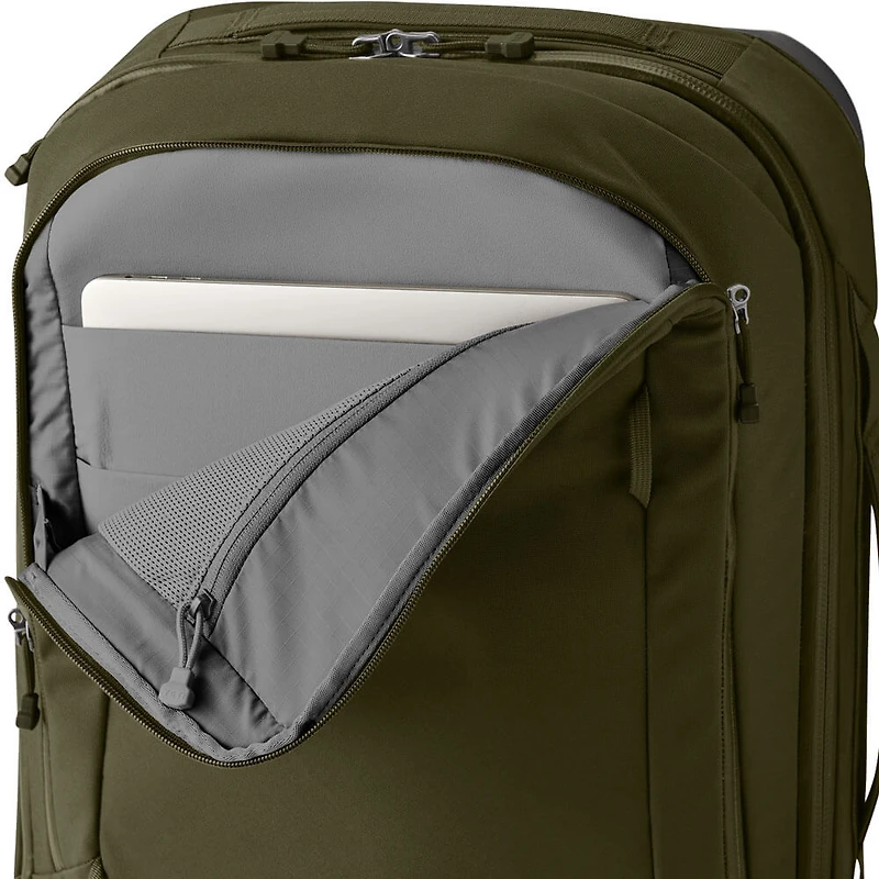 Crossover 35L 22 inch Wheeled Luggage Bag - Olive Green