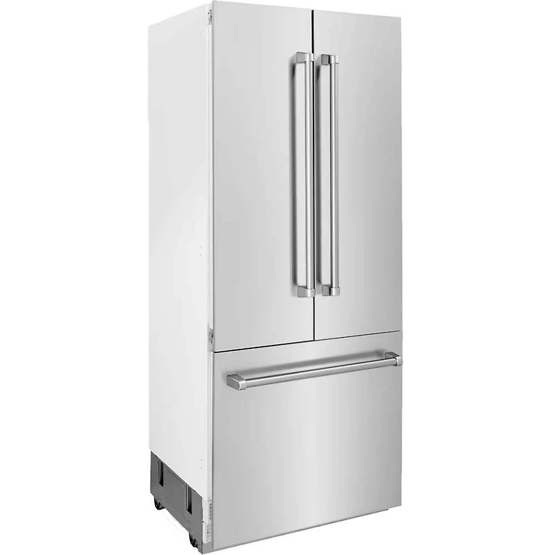 19.6 Cu. Ft. Stainless Counter Depth 3-Door French Door Refrigerator