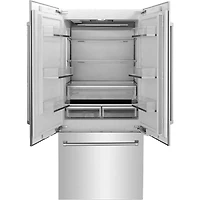 19.6 Cu. Ft. Stainless Counter Depth 3-Door French Door Refrigerator