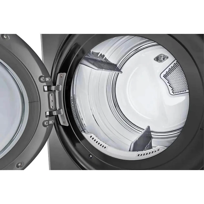 5 Cu. Ft. Washer/7.4 Cu. Ft. Dryer Black Steel Washtower Electric Stacked Laundry Center