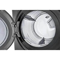 5 Cu. Ft. Washer/7.4 Cu. Ft. Dryer Black Steel Washtower Electric Stacked Laundry Center