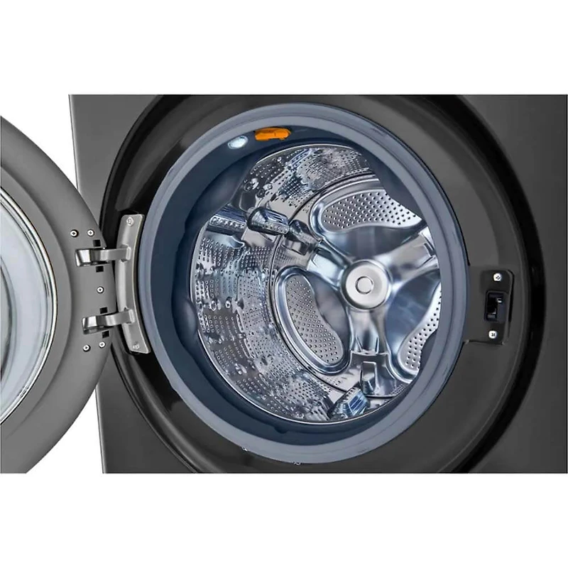 5 Cu. Ft. Washer/7.4 Cu. Ft. Dryer Black Steel Washtower Electric Stacked Laundry Center