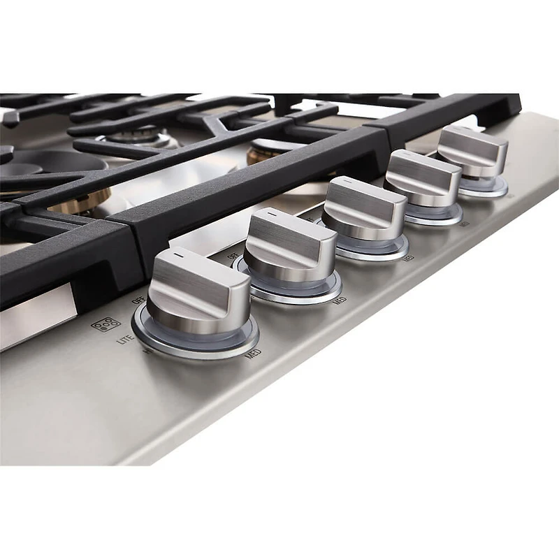 30 inch Stainless 5 Burner Gas Cooktop