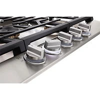 30 inch Stainless 5 Burner Gas Cooktop
