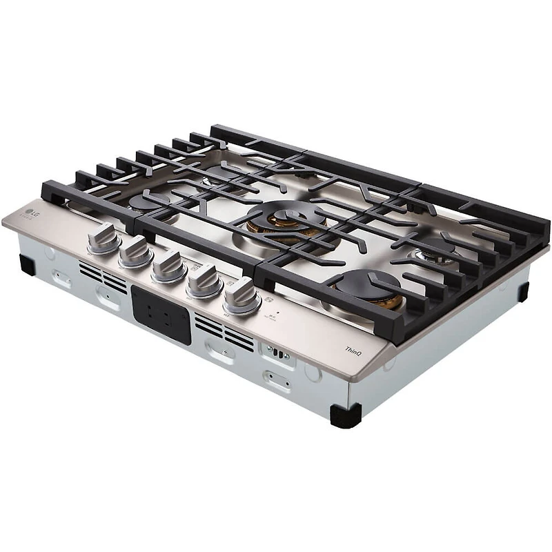 30 inch Stainless 5 Burner Gas Cooktop