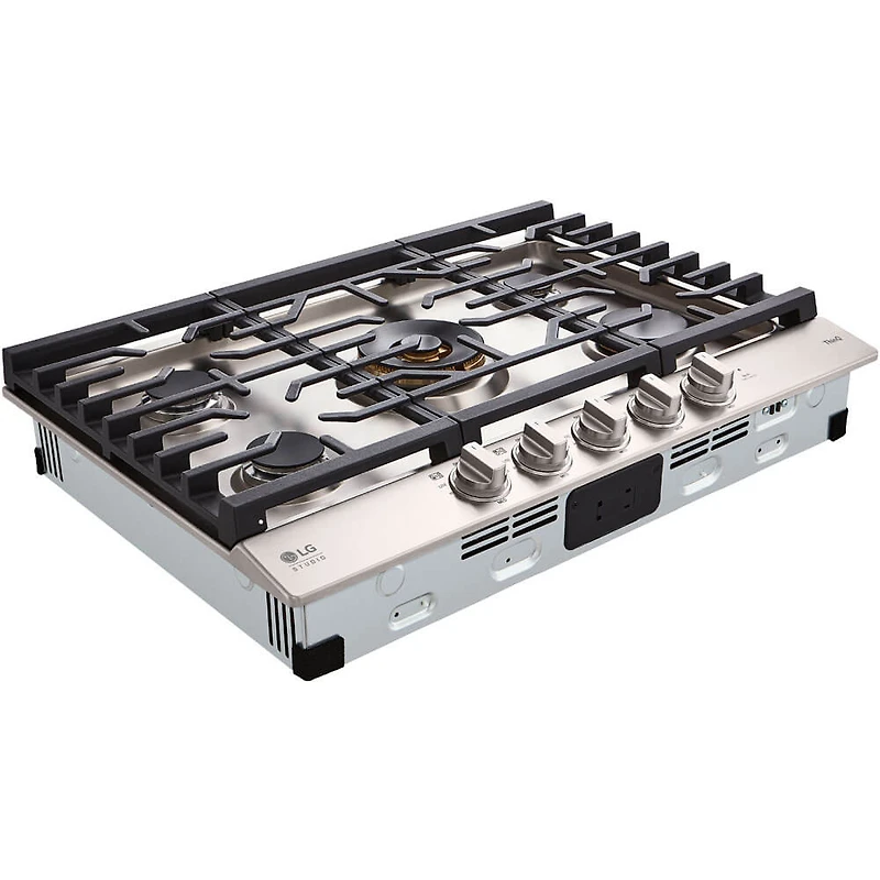30 inch Stainless 5 Burner Gas Cooktop