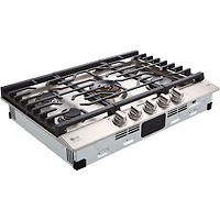 30 inch Stainless 5 Burner Gas Cooktop