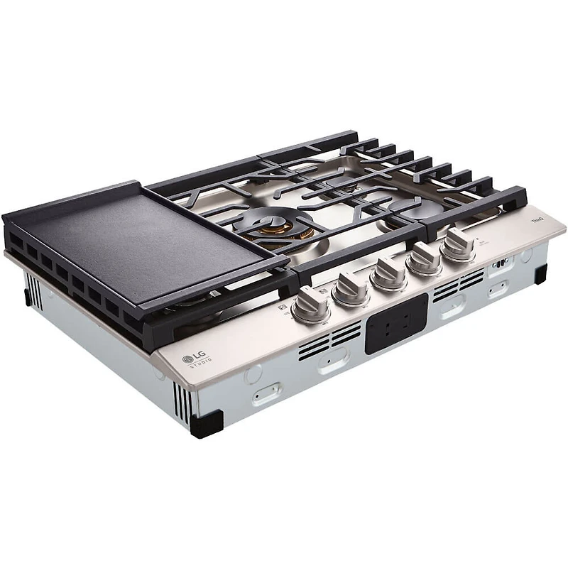 30 inch Stainless 5 Burner Gas Cooktop