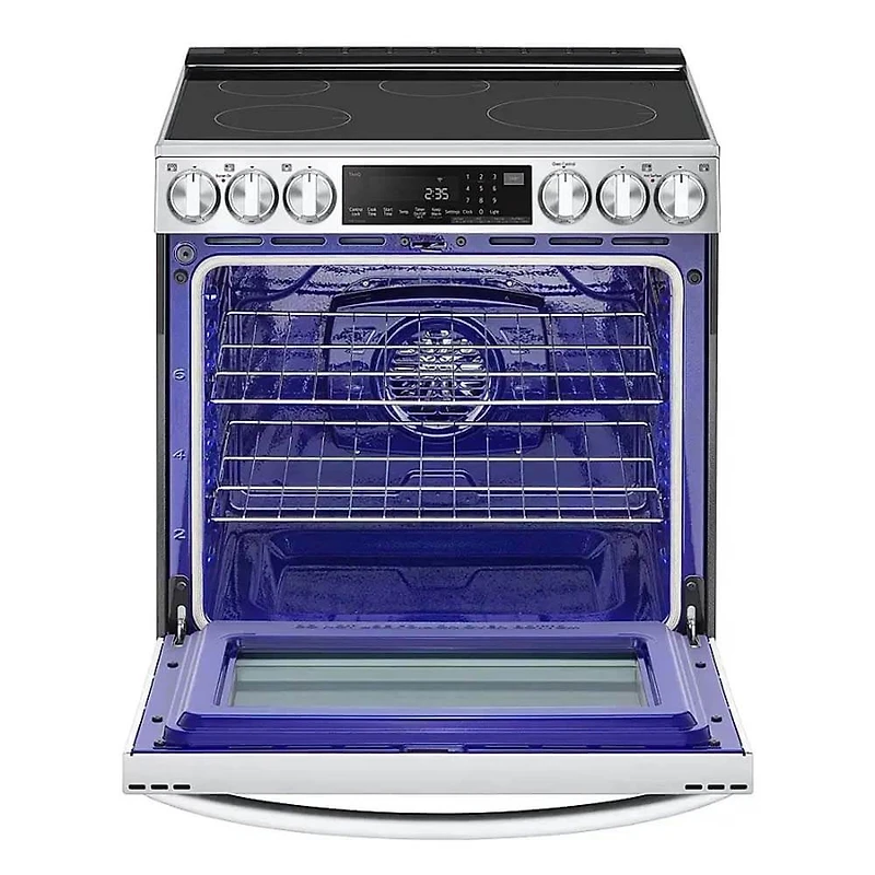 6.3 Cu. Ft. Stainless Smart Slide-In Electric Induction Range