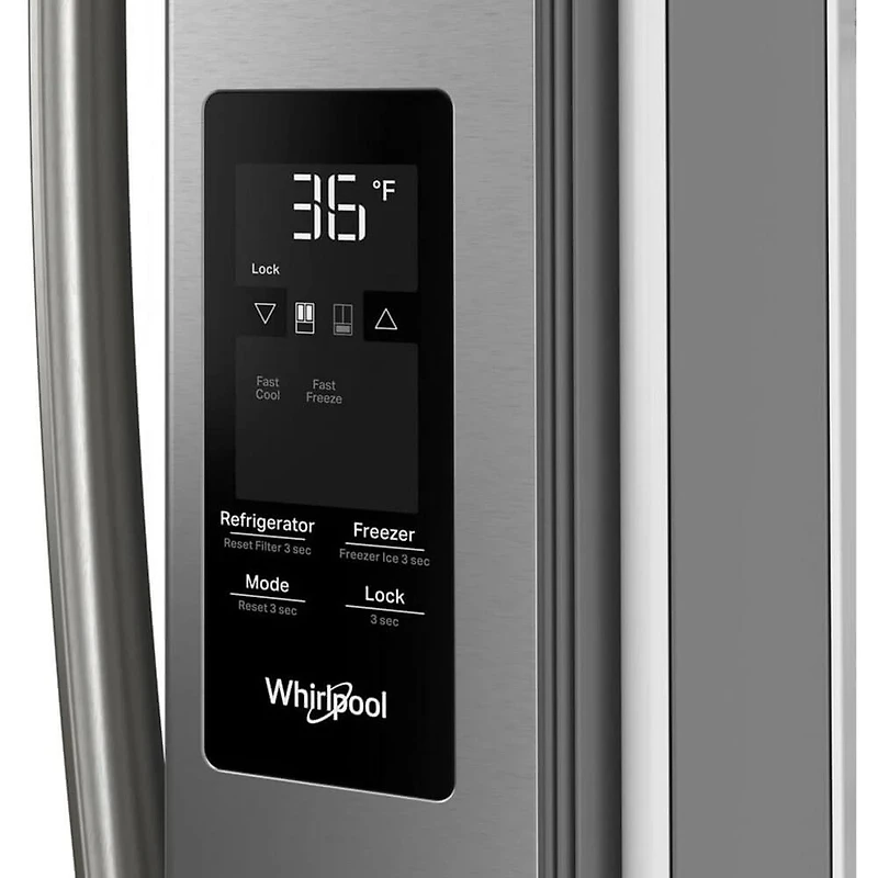 31 Cu. Ft. Stainless 3-Door French Door Refrigerator