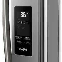 31 Cu. Ft. Stainless 3-Door French Door Refrigerator
