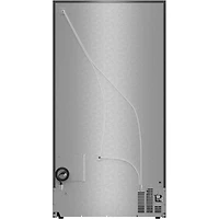28 Cu. Ft. Black Side-by-Side Refrigerator