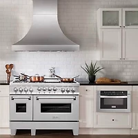 6 Cu. Ft. Durasnow Stainless Freestanding Natural Gas Double Oven Range
