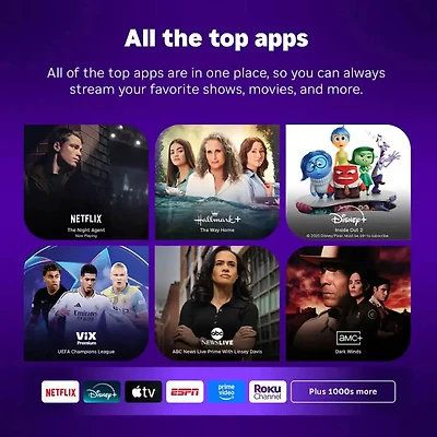 Streaming Stick Plus 4K with Voice Remote 