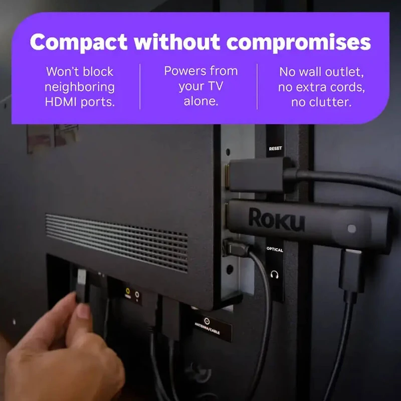 Streaming Stick Plus 4K with Voice Remote 