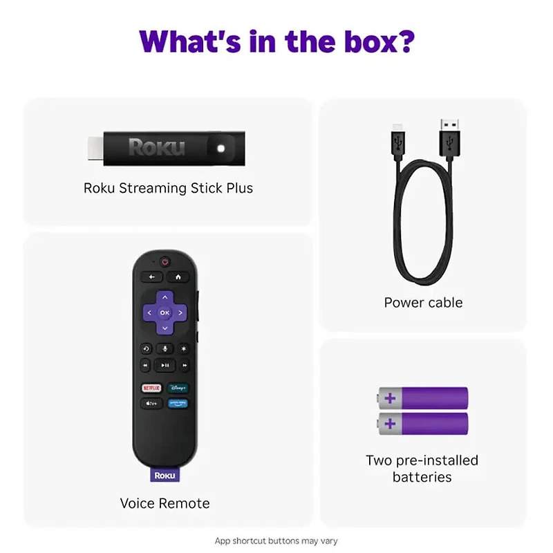 Streaming Stick Plus 4K with Voice Remote 