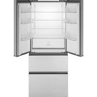 14.5 Cu. Ft. Stainless Counter-Depth 4-Door French Door Refrigerator
