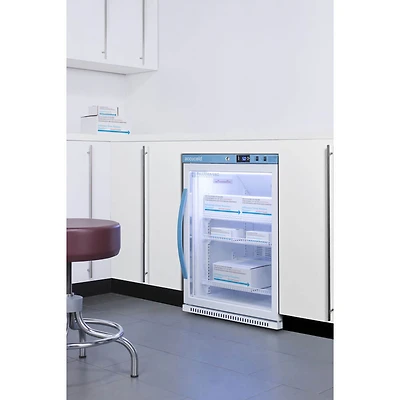 6 Cu. Ft. White Compact Vaccine Refrigerator