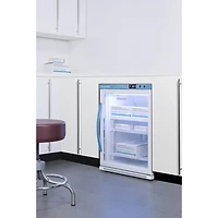 6 Cu. Ft. White Compact Vaccine Refrigerator