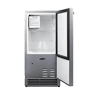 22 lbs Stainless Indoor Built-In Ice Maker