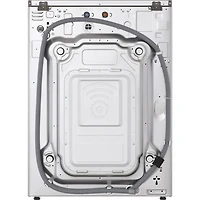 5.8 Cu. Ft. Brushed Platinum Steel Front Load Smart Washer