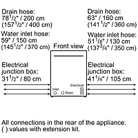 44 dBA 800 Series Stainless Top Control Smart Dishwasher
