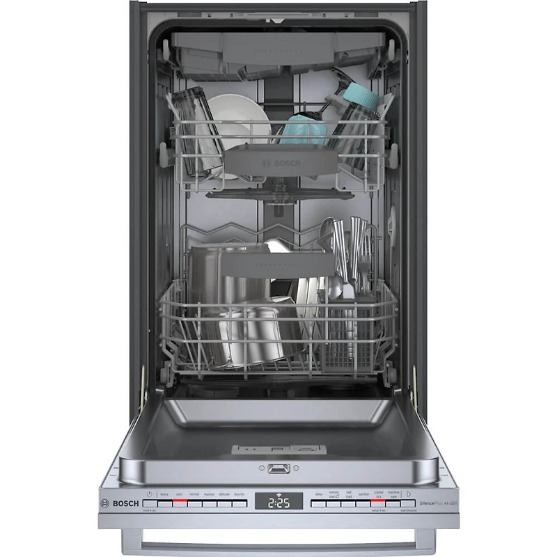 44 dBA 800 Series Stainless Top Control Smart Dishwasher