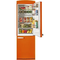 12 Cu. Ft. Orange Creamsicle Counter-Depth Retro Bottom Freezer Refrigerator