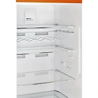 12 Cu. Ft. Orange Creamsicle Counter-Depth Retro Bottom Freezer Refrigerator