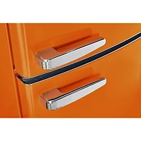 12 Cu. Ft. Orange Creamsicle Counter-Depth Retro Bottom Freezer Refrigerator