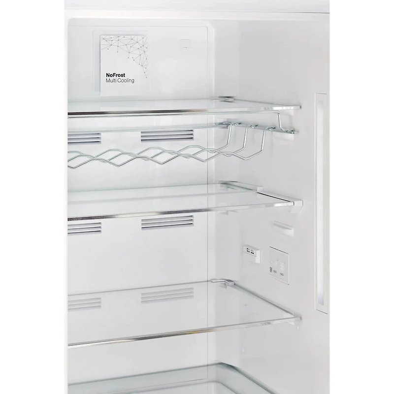 12 Cu. Ft. Canary Yellow Counter-Depth Retro Bottom Freezer Refrigerator