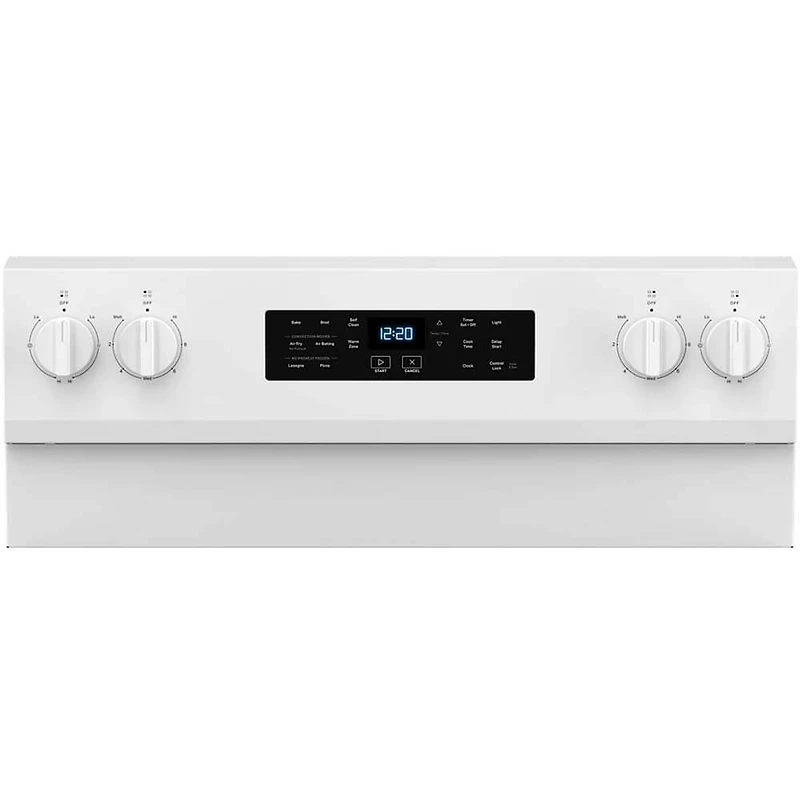 5.3 Cu. Ft. White 5 Element Smoothtop Freestanding Electric Range