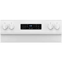 5.3 Cu. Ft. White 5 Element Smoothtop Freestanding Electric Range