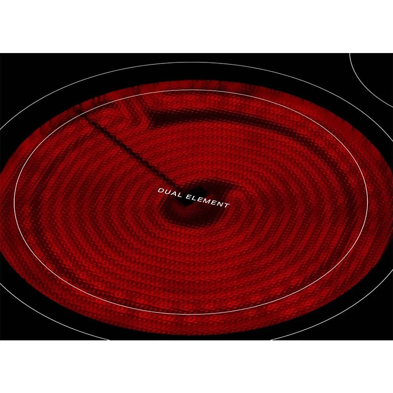 5.3 Cu. Ft. White 5 Element Smoothtop Freestanding Electric Range