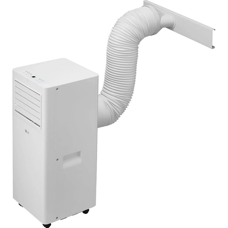 5,100 BTU Portable Air Conditioner with LCD Remote - White