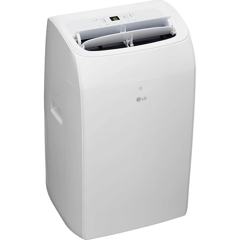 10,000 BTU Smart Wi-Fi Portable Air Conditioner/Heater with LCD Remote - White