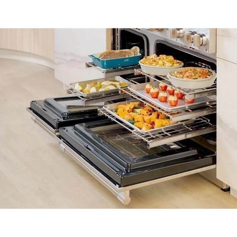 8.2 Cu. Ft. Stainless Dual Fuel Freestanding Smart Range