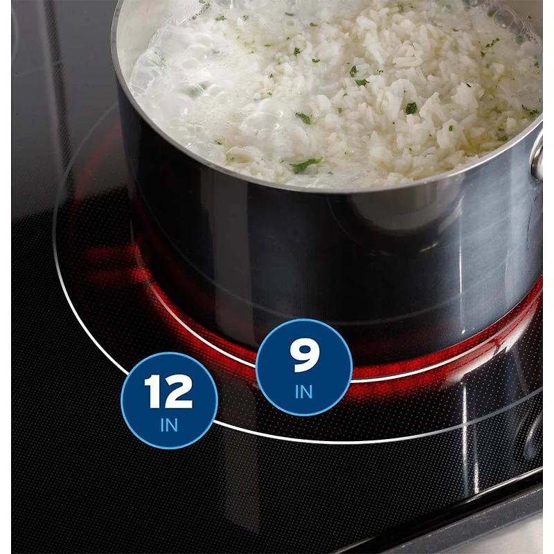 5.3 Cu. Ft. Stainless Slide-In Electric Smart Range