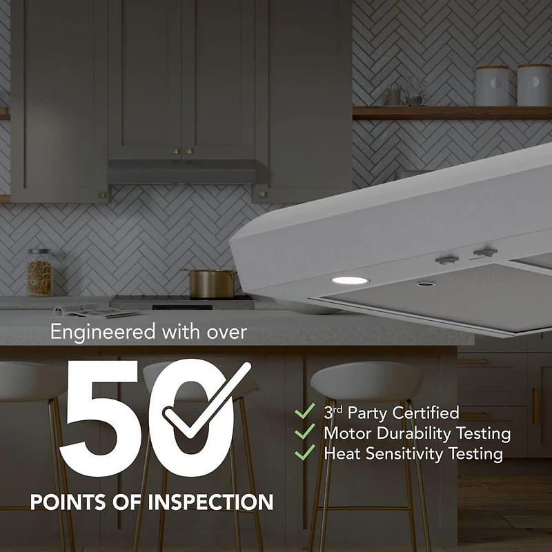 30 inch Stainless Under Cabinet Range Hood