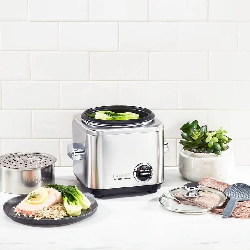 4-Cup Rice Cooker - Stainless