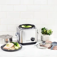 4-Cup Rice Cooker - Stainless