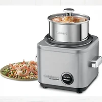 4-Cup Rice Cooker - Stainless