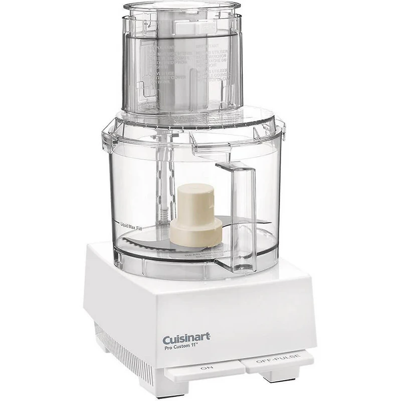 11-Cup Pro Custom Food Processor - White