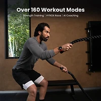 Active 2 Smart Watch - Black Leather Premium Version