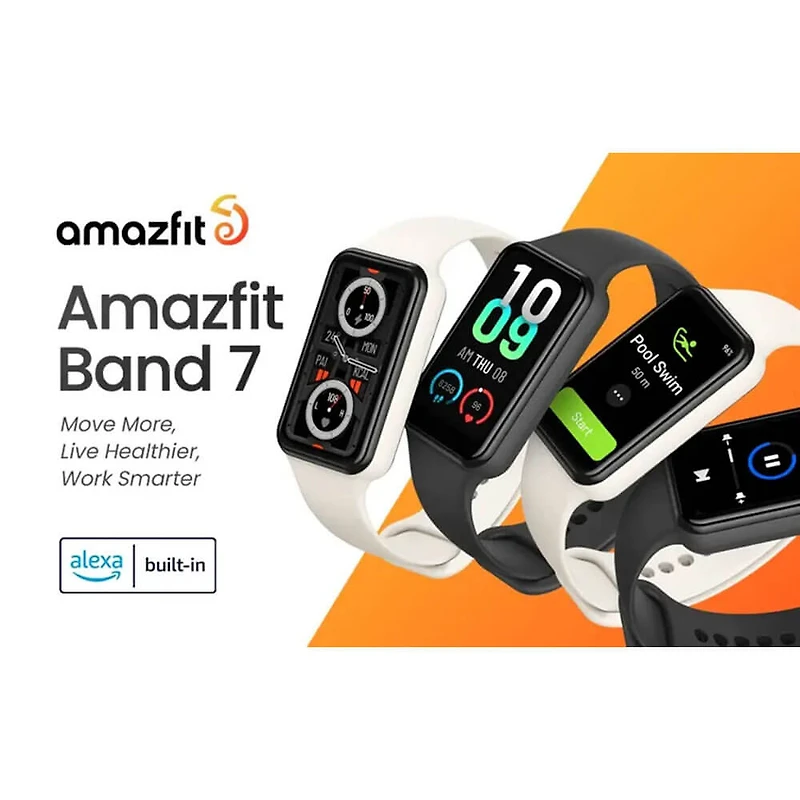Band 7 Fitness Smart Watch - Black
